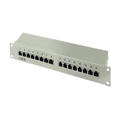 Shiverpeaks 75061 Patchpanel - 16 Anschlüsse, CAT5e, 1U Rackmontage Shiverpeaks 75061 Patchpanel - 16 Anschlüsse, CAT5e, 1U Rackmontage