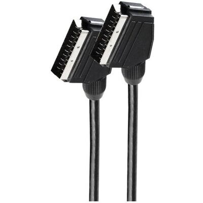 Câble SCART Basic-S Shiverpeaks, 2m, Noir Câble SCART Basic-S Shiverpeaks, 2m, Noir