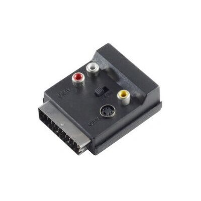Shiverpeaks BASIC-S Kabeladapter - S-Video, RCA, Mini-DIN, Schwarz Shiverpeaks BASIC-S Kabeladapter - S-Video, RCA, Mini-DIN, Schwarz