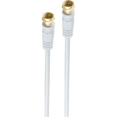 Shiverpeaks BS80098-G-128CP Koaxialkabel - 10m Weiß Shiverpeaks BS80098-G-128CP Koaxialkabel - 10m Weiß