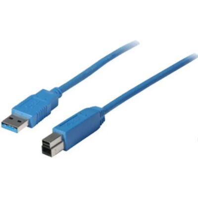 Câble USB Shiverpeaks BS77030 - 0,5 m, USB A à B, Bleu - Publicité Câble USB Shiverpeaks BS77030 - 0,5 m, USB A à B, Bleu - Publicité