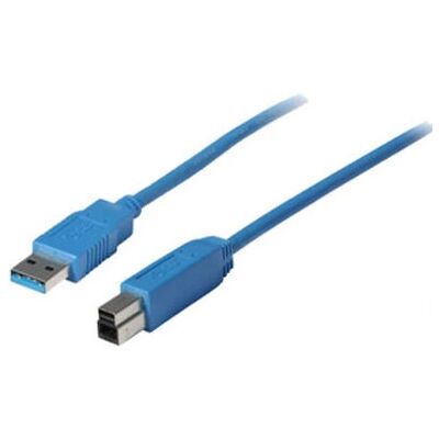 shiverpeaks USB 3.0 - 5 m - USB A zu USB B - Blau shiverpeaks USB 3.0 - 5 m - USB A zu USB B - Blau