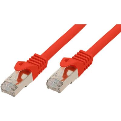 S/CONN Cat. 7 Cavo di rete S/FTP 7,5 m Rosso - Alta Prestazione S/CONN Cat. 7 Cavo di rete S/FTP 7,5 m Rosso - Alta Prestazione