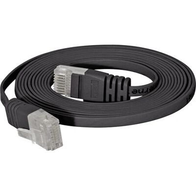 Tecline UTP Cat6 15m Netzwerkkabel - Flach, Schwarz Tecline UTP Cat6 15m Netzwerkkabel - Flach, Schwarz