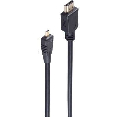 S/CONN BS77472-3 Cavo HDMI - 2m, Micro HDMI, Nero S/CONN BS77472-3 Cavo HDMI - 2m, Micro HDMI, Nero
