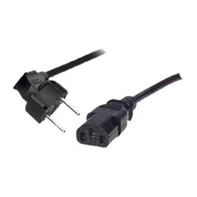 Shiverpeaks 2m Schwarzes Stromkabel - Netzkabel Shiverpeaks 2m Schwarzes Stromkabel - Netzkabel