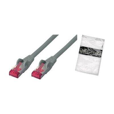 Cavo di rete Shiverpeaks BS75720-A - 10m, Grigio, Cat6a, S/FTP Cavo di rete Shiverpeaks BS75720-A - 10m, Grigio, Cat6a, S/FTP