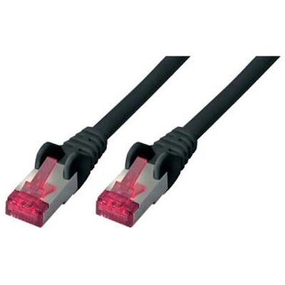 Shiverpeaks Cat6a 10m Schwarzes S/FTP Netzwerkkabel Shiverpeaks Cat6a 10m Schwarzes S/FTP Netzwerkkabel