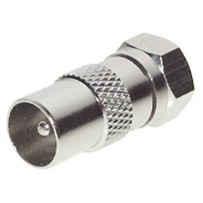 Connettore coassiale Nickel BS85323 - IEC 1 pz Connettore coassiale Nickel BS85323 - IEC 1 pz