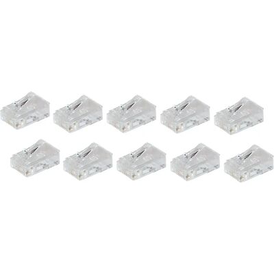 Shiverpeaks BS72051-10 Kabelstecker - RJ45, Weiß, 10 Stück Shiverpeaks BS72051-10 Kabelstecker - RJ45, Weiß, 10 Stück