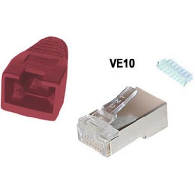Connecteur RJ-45 blindé Shiverpeaks BS72057-R-10 - 10 pièces - Publicité Connecteur RJ-45 blindé Shiverpeaks BS72057-R-10 - 10 pièces - Publicité