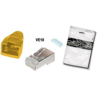 Shiverpeaks BS72057-Y-10 Drahtverbinder - RJ-45 Gelb Shiverpeaks BS72057-Y-10 Drahtverbinder - RJ-45 Gelb