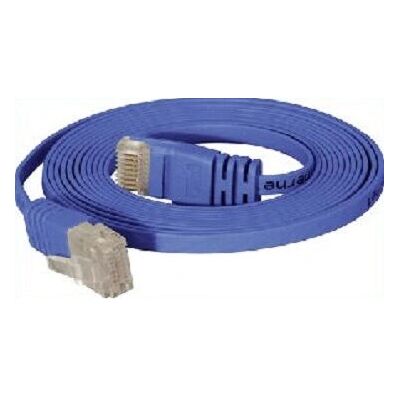 Tecline 15m Cat6 UTP Flach Netzwerk Kabel - Blau Tecline 15m Cat6 UTP Flach Netzwerk Kabel - Blau