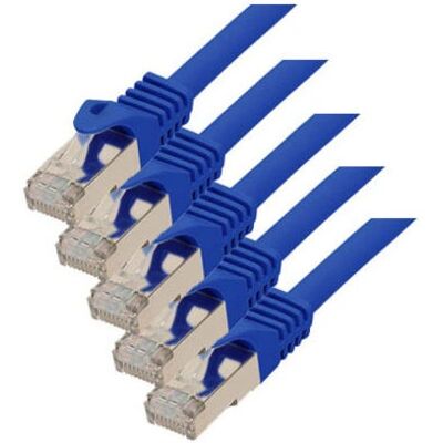 Cavo di rete S/CONN Cat7 S/FTP 0,5 m Blu Cavo di rete S/CONN Cat7 S/FTP 0,5 m Blu