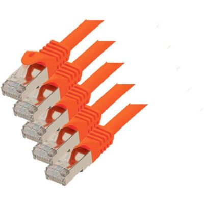 Cavo di rete S-Conn Cat.7 S/FTP 1 m Arancione Cavo di rete S-Conn Cat.7 S/FTP 1 m Arancione
