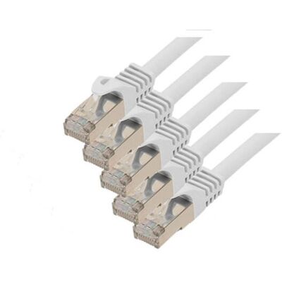 Cavo di rete S/FTP Cat.7 S-Conn 1m - Tipo di cavo: RJ-45 - Bianco Cavo di rete S/FTP Cat.7 S-Conn 1m - Tipo di cavo: RJ-45 - Bianco