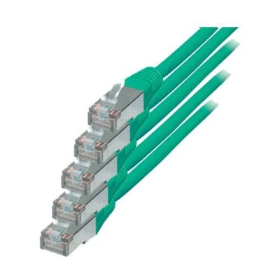Cavo di rete S-Conn Cat.6 S/FTP 0,25 m - Verde Cavo di rete S-Conn Cat.6 S/FTP 0,25 m - Verde