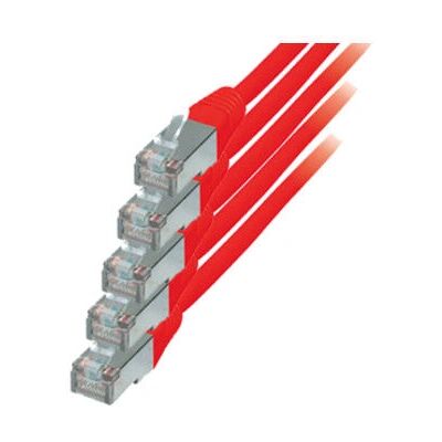 Cavo di rete Shiverpeaks Cat6 S/FTP 0,5m - Rosso Cavo di rete Shiverpeaks Cat6 S/FTP 0,5m - Rosso