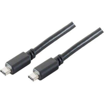 Cavo USB-C 3.2 di Goobay - 1m - Nero - USB 3.1 Cavo USB-C 3.2 di Goobay - 1m - Nero - USB 3.1