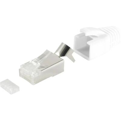 S/CONN 72067-10W Weiß RJ-45 Netzwerkstecker S/CONN 72067-10W Weiß RJ-45 Netzwerkstecker