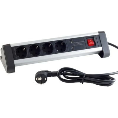 S/CONN 60317 Verlängerungskabel - 4 Steckdosen, 1,5m, Indoor S/CONN 60317 Verlängerungskabel - 4 Steckdosen, 1,5m, Indoor