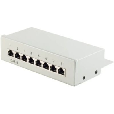 Shiverpeaks 75060 Panneau de patch Cat6 RJ-45 - Gris - Publicité Shiverpeaks 75060 Panneau de patch Cat6 RJ-45 - Gris - Publicité