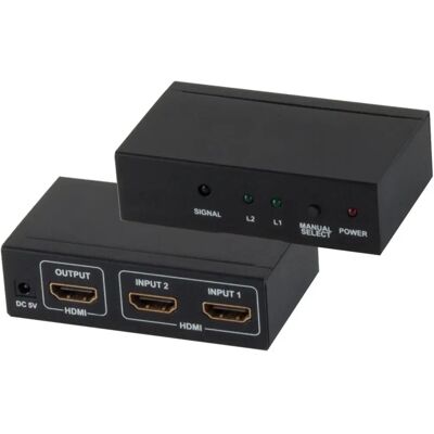 Shiverpeaks SP05-02002 Video Switch HDMI - HDMI 2x, 4K2K, 3D Shiverpeaks SP05-02002 Video Switch HDMI - HDMI 2x, 4K2K, 3D