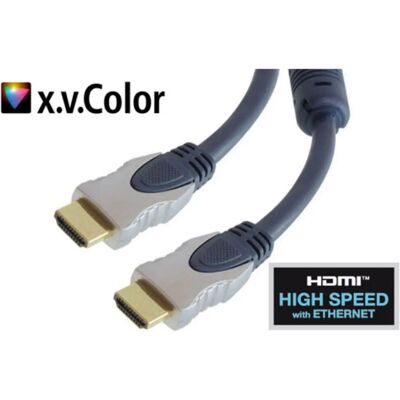 Câble HDMI Shiverpeaks SP77473 - 3M - HDMI Type A - Bleu - Câble Vidéo Câble HDMI Shiverpeaks SP77473 - 3M - HDMI Type A - Bleu - Câble Vidéo