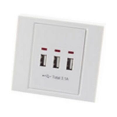 Shiverpeaks BS60065 Presa USB - Bianco Shiverpeaks BS60065 Presa USB - Bianco