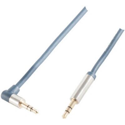 Shiverpeaks sp-PROFESSIONAL Audio-Kabel - 0,75m, Blau, Chrom Shiverpeaks sp-PROFESSIONAL Audio-Kabel - 0,75m, Blau, Chrom