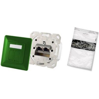 Presa Shiverpeaks BS74280-G 2 x RJ-45 - Verde - Accessori di rete Presa Shiverpeaks BS74280-G 2 x RJ-45 - Verde - Accessori di rete