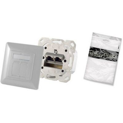 Shiverpeaks BS74280-W Modello - Presa RJ-45 Categoria 6a - Bianco Shiverpeaks BS74280-W Modello - Presa RJ-45 Categoria 6a - Bianco