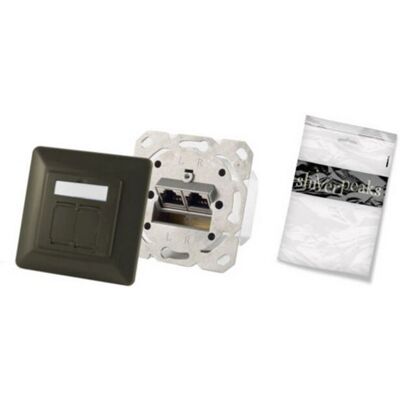 Shiverpeaks BS74280-A - 2 x RJ-45 - Netzwerkbuchse Kategorie 6A Shiverpeaks BS74280-A - 2 x RJ-45 - Netzwerkbuchse Kategorie 6A