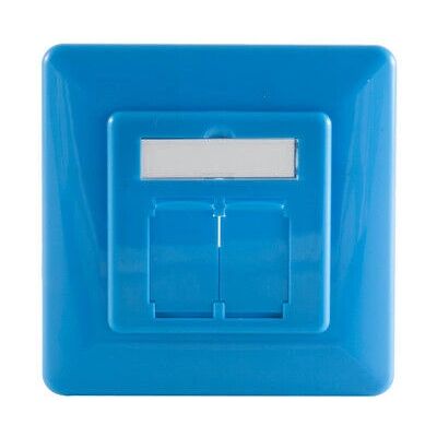 S/CONN 74281-B Wandplatte - Maximale Konnektivität Netzwerkdose S/CONN 74281-B Wandplatte - Maximale Konnektivität Netzwerkdose