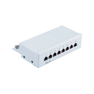 Shiverpeaks BS75060 Patch Panel 8-Port Cat.6 1U Shiverpeaks BS75060 Patch Panel 8-Port Cat.6 1U