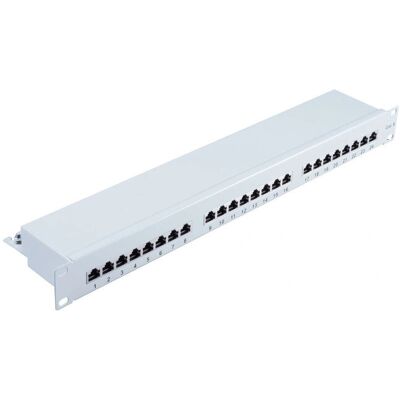 Shiverpeaks BS75074 - 24-Port Cat6 Patchpanel - 1U Shiverpeaks BS75074 - 24-Port Cat6 Patchpanel - 1U