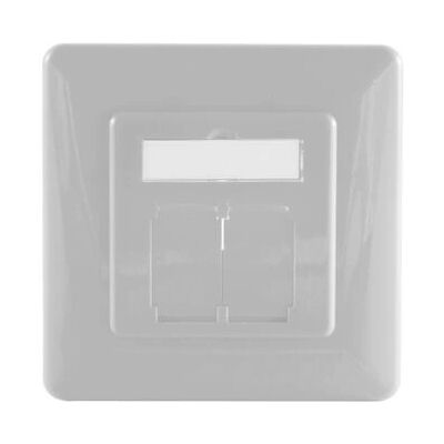 S/CONN - 74281-PW - Perl - Weiß - Wall Plate S/CONN - 74281-PW - Perl - Weiß - Wall Plate