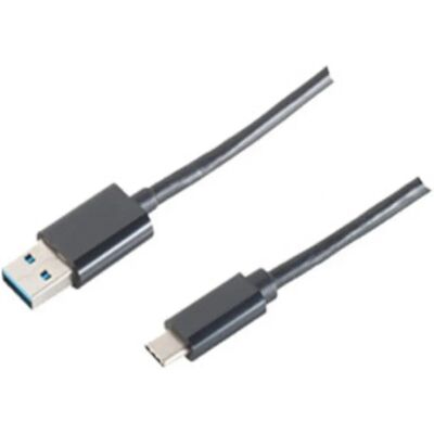 Shiverpeaks BS14-10006 USB Kabel - 1 m, USB A auf USB C, Schwarz Shiverpeaks BS14-10006 USB Kabel - 1 m, USB A auf USB C, Schwarz
