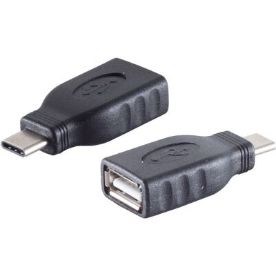 Shiverpeaks BS13-20013 Kabeladapter USB 3.1 Typ-C auf USB 2.0 Typ-A - Schwarz Shiverpeaks BS13-20013 Kabeladapter USB 3.1 Typ-C auf USB 2.0 Typ-A - Schwarz