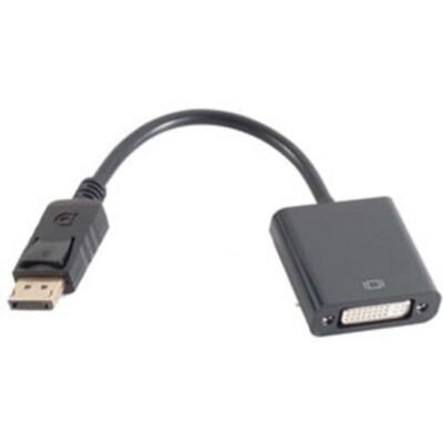 Shiverpeaks BS14-05010 DisplayPort auf DVI Adapter - Schwarz Shiverpeaks BS14-05010 DisplayPort auf DVI Adapter - Schwarz