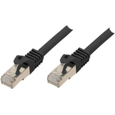 Cable de red Cat7 negro Shiverpeaks BS75511-1.5S Cable de red Cat7 negro Shiverpeaks BS75511-1.5S