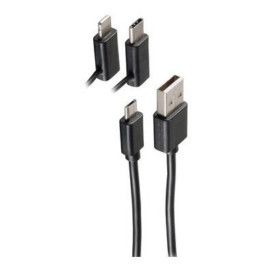 Shiverpeaks BS14-15025 Câble USB - 1m, USB 2.0, Noir - Publicité Shiverpeaks BS14-15025 Câble USB - 1m, USB 2.0, Noir - Publicité