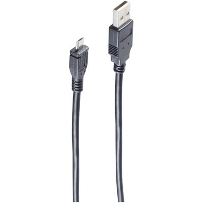 Shiverpeaks BS14-11045 USB Kabel - 3m, USB 2.0, Kupfer, Schwarz Shiverpeaks BS14-11045 USB Kabel - 3m, USB 2.0, Kupfer, Schwarz