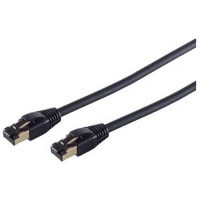 Cavo di rete Shiverpeaks BS08-41025 Nero 1m Cat8 F/FTP Cavo di rete Shiverpeaks BS08-41025 Nero 1m Cat8 F/FTP