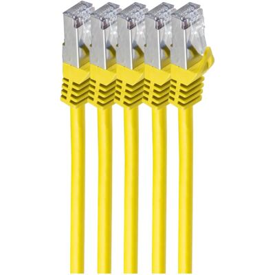 Câble réseau Shiverpeaks BS75511-0.25Y-SET5 0,25m Cat7 S/FTP Câble réseau Shiverpeaks BS75511-0.25Y-SET5 0,25m Cat7 S/FTP