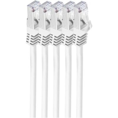 Δίκτυο καλωδίων Shiverpeaks BS75515-W-SET5 - 5m, Cat7, S/FTP, Λευκό Δίκτυο καλωδίων Shiverpeaks BS75515-W-SET5 - 5m, Cat7, S/FTP, Λευκό