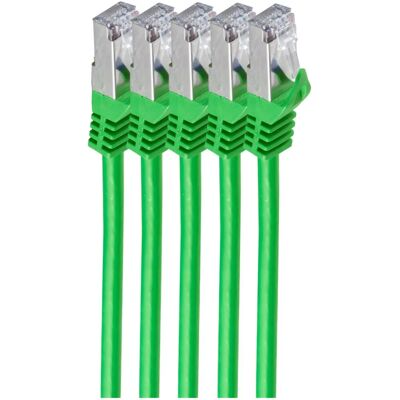 Shiverpeaks BS75513-G-SET5 Netzwerkkabel - Grün - 3m - Cat7 S/FTP Shiverpeaks BS75513-G-SET5 Netzwerkkabel - Grün - 3m - Cat7 S/FTP
