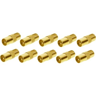 Conector IEC de oro Shiverpeaks BS85322-10G - 10 piezas Conector IEC de oro Shiverpeaks BS85322-10G - 10 piezas
