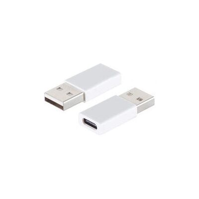 Shiverpeaks BS14-05031 USB A auf USB C Adapter - Weiß Shiverpeaks BS14-05031 USB A auf USB C Adapter - Weiß