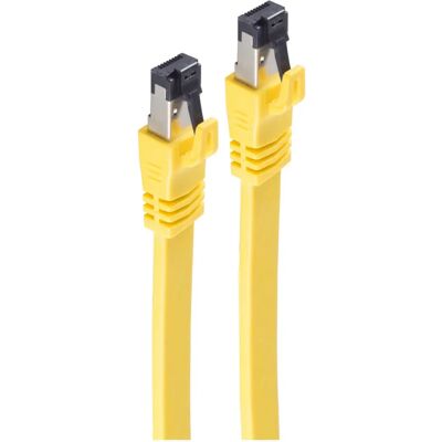 Câble réseau Shiverpeaks BS08-42012 - 0,5 m, Cat8.1, U/FTP, Jaune Câble réseau Shiverpeaks BS08-42012 - 0,5 m, Cat8.1, U/FTP, Jaune